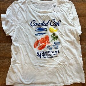 Old Navy Classic White Tee